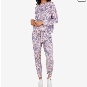 Sundry Tropical Print Joggers💖